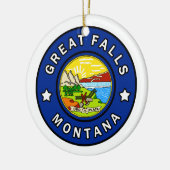 滝素晴らしモンタナ セラミックオーナメント (左)