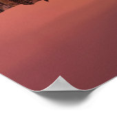 滝素晴らし落ち ポスター (角)