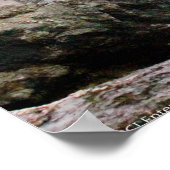 滝素晴らし ポスター (角)