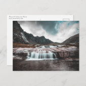 滝自然写真 ポストカード (正面/裏面)