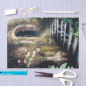 滝階段 薄葉紙 (クラフト)