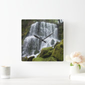 滝10.75インチ スクエア壁時計 (ホーム)