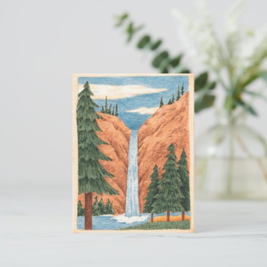 滝 – はがき (スタンド正面)