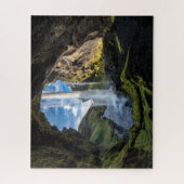 滝 |アイスランドの滝 ジグソーパズル (縦)