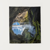 滝 |アイスランドの滝 タペストリー (正面)