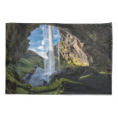 滝 |アイスランドの滝 枕カバー (裏面)