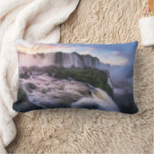 滝 |イグアスの滝,ブラジル ランバークッション (ブランケット)