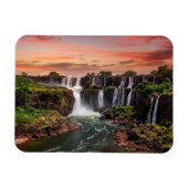 滝 |イグアス国立公園 マグネット (横)