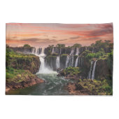 滝 |イグアス国立公園 枕カバー (裏面)