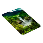 滝 |エクアドル、サンラファエル滝 マグネット (右側)