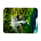 滝 |エクアドル、サンラファエル滝 マグネット (横)