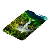 滝 |エクアドル、サンラファエル滝 マグネット (左側)