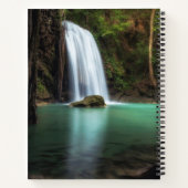 滝 |エラワンの滝，タイ ノートブック (裏面)