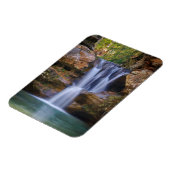 滝 |オハイオ州のスギ滝 マグネット (左側)