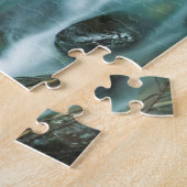 滝 |オレゴン，グロット滝 ジグソーパズル (側面)