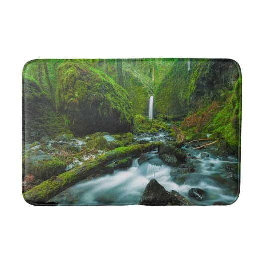 滝 |オレゴン，グロット滝 バスマット (正面)