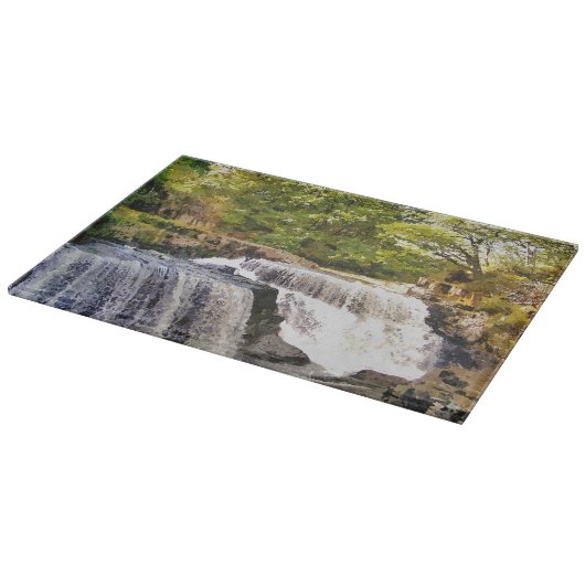 滝 カッティングボード (角)