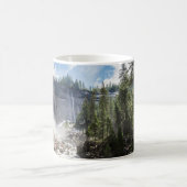 滝 |カリフォルニア州ヨセミテ,ネバダ秋 コーヒーマグカップ (中央)