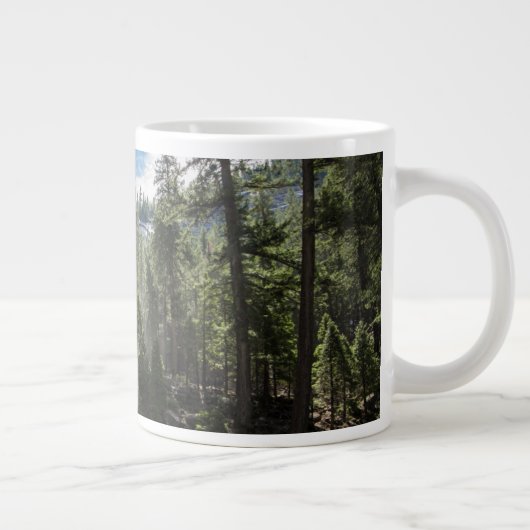滝 |カリフォルニア州ヨセミテ，ネバダ秋 ジャンボコーヒーマグカップ (右)