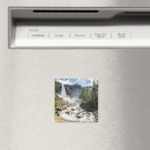 滝 |カリフォルニア州ヨセミテ，ネバダ秋 マグネット (インサイチュ (食洗機))