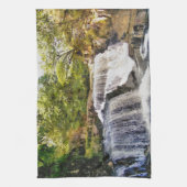 滝 キッチンタオル (縦)