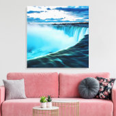 滝 キャンバスプリント (インサイチュ (リビング))