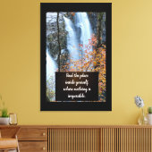 滝 キャンバスプリント (インサイチュ (リビング))