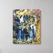 滝 キャンバスプリント (正面)