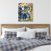 滝 キャンバスプリント (インサイチュ (寝室))