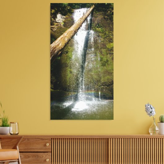 滝 キャンバスプリント (インサイチュ (リビング))