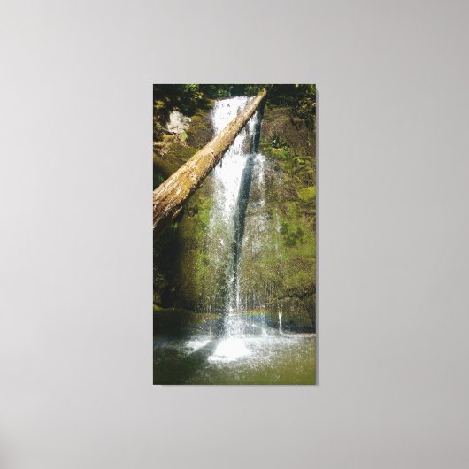 滝 キャンバスプリント (正面)