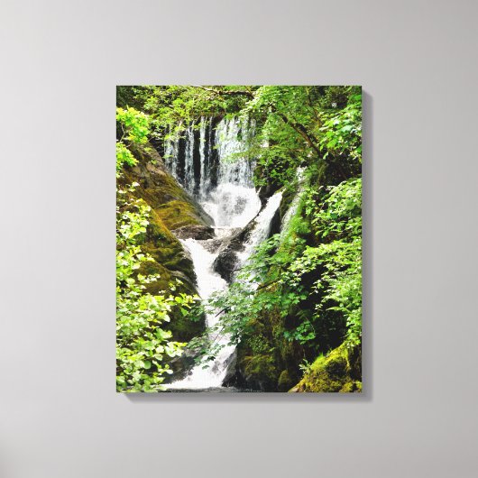 滝 キャンバスプリント (正面)