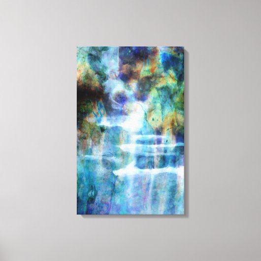 滝 キャンバスプリント (正面)