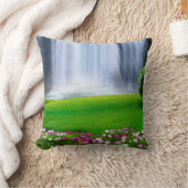 滝 クッション (ブランケット)