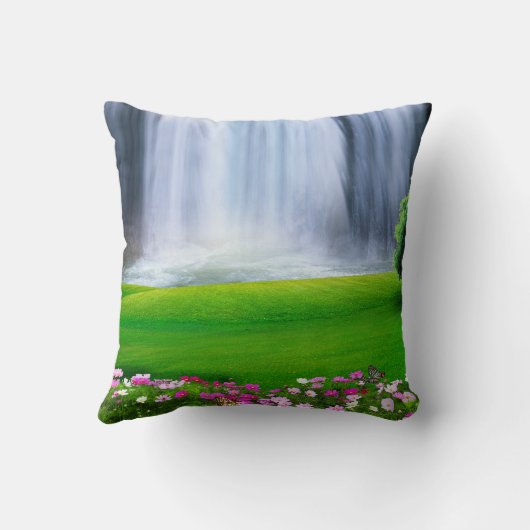 滝 クッション (裏面)