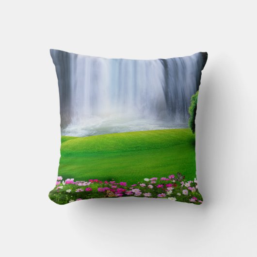 滝 クッション (正面)