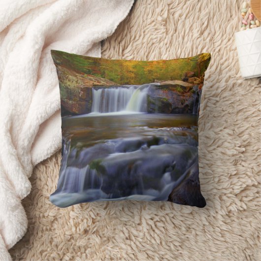 滝 クッション (ブランケット)