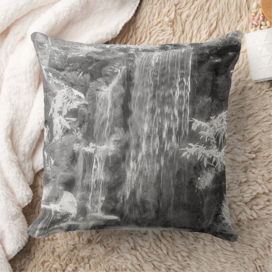 滝 クッション (ブランケット)