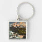 滝 |サルトグレード滝パタゴニアチリ キーホルダー (正面)