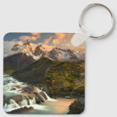 滝 |サルトグレード滝パタゴニアチリ キーホルダー (裏面)