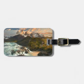 滝 |サルトグレード滝パタゴニアチリ ラゲッジタグ (正面横)