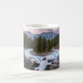 滝 |ジャスパー国立公園(カナダ) コーヒーマグカップ (中央)