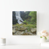 滝 スクエア壁時計 (ホーム)