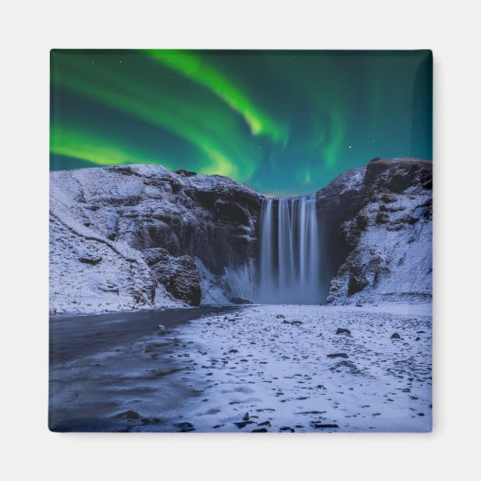 滝 |スコゴスの滝 マグネット (正面)