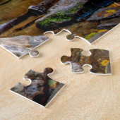 滝 |スモークマウンテン国立公園 ジグソーパズル (側面)