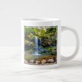 滝 |スモークマウンテン国立公園 ジャンボコーヒーマグカップ (右)