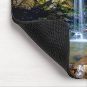 滝 |スモークマウンテン国立公園 マウスパッド (コーナー)