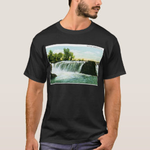 滝、スーフォールズ、サウスダコタ Tシャツ