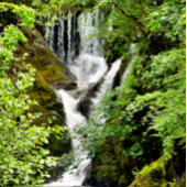 滝 セラミックオーナメント