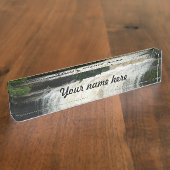 滝 デスクネームプレート (側面)